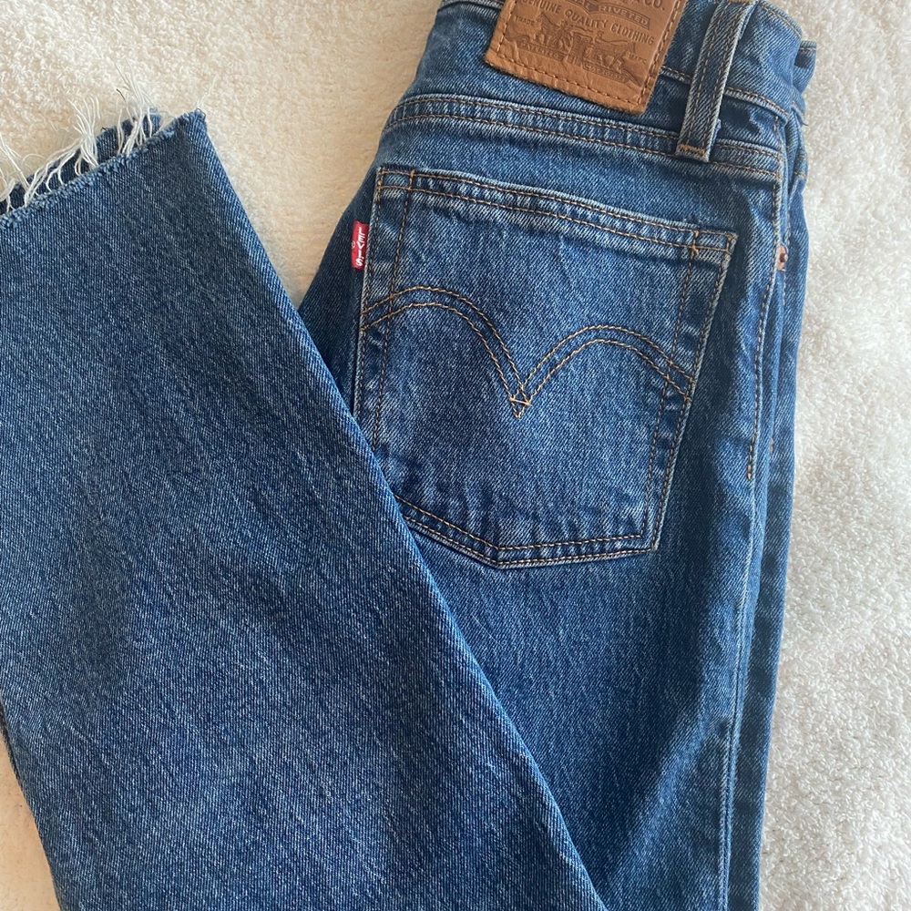 Levi Wedgie Straight Jeans